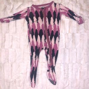 Kickee Pants Pine Tree Footie